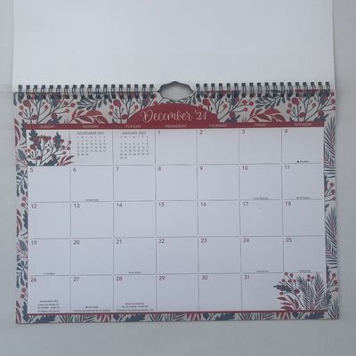 Hanger Wall Calendar Printing Services Wire O Binding Large Pad Calendar Printing