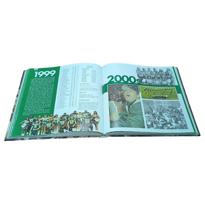The History of West Point Football Professional Hardcover Art Book Printing with Matte Laminated Cover and Gloss Paper