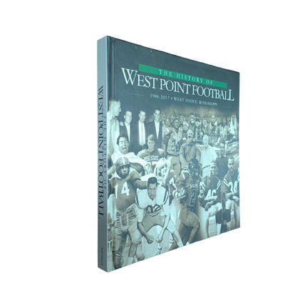 The History of West Point Football Professional Hardcover Art Book Printing with Matte Laminated Cover and Gloss Paper