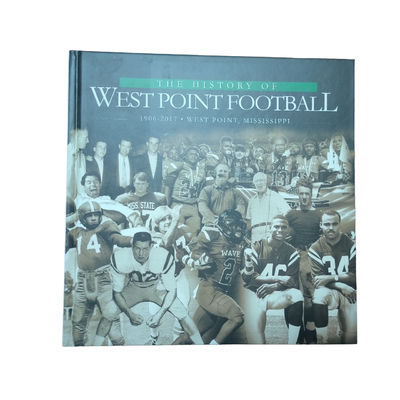 The History of West Point Football Professional Hardcover Art Book Printing with Matte Laminated Cover and Gloss Paper